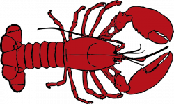 Lobster Outline Clip Art at Clker.com - vector clip art ...