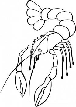 Crawfish 4 Clip Art at Clker.com - vector clip art online ...