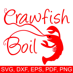 Crawfish Boil SVG file and Printable Crawfish Boil ...