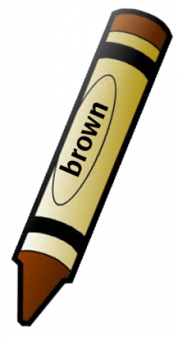 Brown crayon clipart free images - WikiClipArt