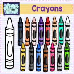 Crayons Clip art classroom supplies