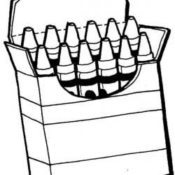 Crayons-Clipart-Black-And-White-Of-Free-Crayoned-Coloring ...