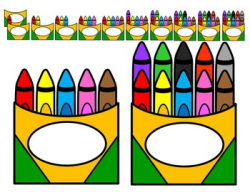 Place value & ten frames and tally marks clipart- Counting Crayons clipart