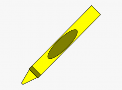 Yellow Crayon Clipart - Yellow Crayon Clip Art #97568 - Free ...