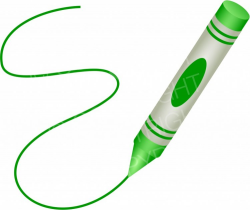 Green Crayon - Free Prawny ClipArt – Prawny Clipart Cartoons ...