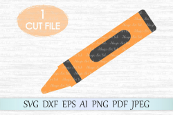 Crayon SVG, Crayon cut file, Crayon clipart, Crayon PNG, PDF ...