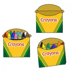 Crayon Clipart and Crayon Boxes