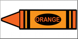 Orange Crayon Clipart | Free download best Orange Crayon ...