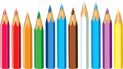 Colored pencil Crayon Clip art - pencil 2362*1345 transprent Png ...