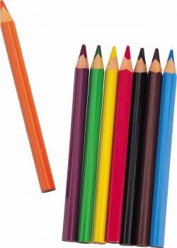 Pencils Eight | Isolated Stock Photo by noBACKS.com