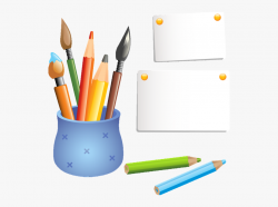 Crayons Clipart Stationary - Colour Pencils Drawing Png ...