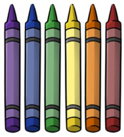 FREE Crayon Clip Art | Crayon theme | Clip art, Pencil ...