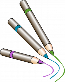 Clipart - Crayons