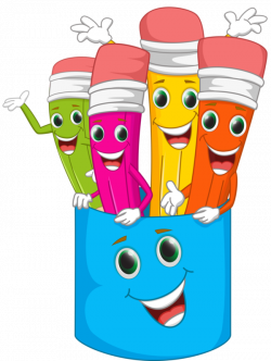 Sweet Happy Crayons Clipart – Best Digital Clipart For You