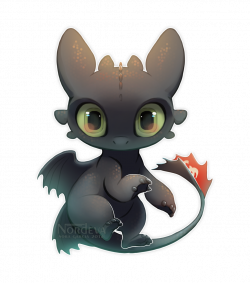 Chibi Toothless by Nordeva | Toothless and Cloudjumper | Pinterest ...