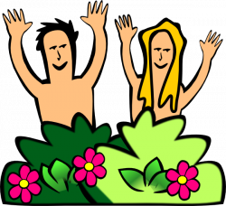 Adam & Eve Clip Art at Clker.com - vector clip art online, royalty ...