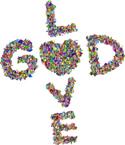 Clipart - Low Poly Love God 2