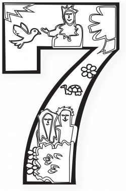 Days Of Creation Coloring Pages 6 1837 And - gamz.me