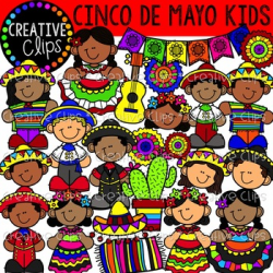 Cinco De Mayo Clipart Kids {Creative Clips Clipart}