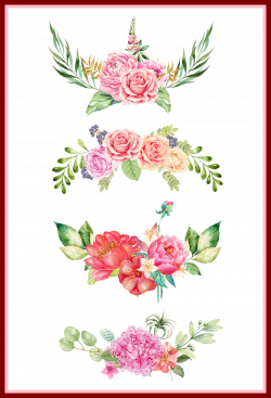 Marvelous The Bottom Pink Flowers Color Simple Creative Pic Of ...