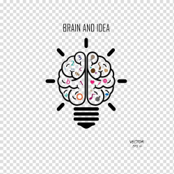 Brain and idea illustration, Brain Idea Creativity ...