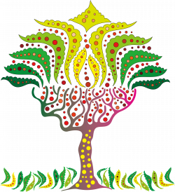 Drawing Clip art - Creative Flame Tree 3934*4318 transprent Png Free ...