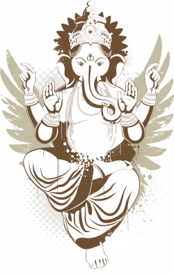 Shiva Ganesha Tattoo Deity Hinduism - Creative Lord Buddha 596*937 ...