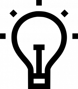 Lamp Idea Icon Png. Idea Bulb Flat Icon Free Flat Icons All Shapes ...