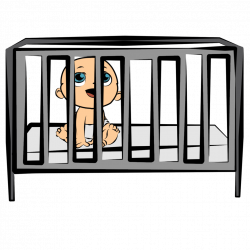 baby crib clip art - Google Search | Almost Mom Child Care ...