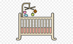 Infant bed Nursery Clip art - Girl Crib Cliparts png download - 700 ...