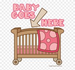 Crib Baby Needs Picture - Baby Crib Clipart, HD Png Download ...
