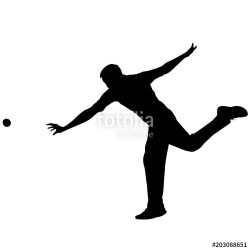 Cricket Sports silhouette, Cricket Player clipart, Cricket ...