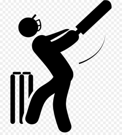 India National Cricket Team clipart - Cricket, Black ...