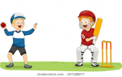 Cricket match clipart 2 » Clipart Station