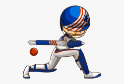 Cartoon Cricket Ball And Bat #340340 - Free Cliparts on ...