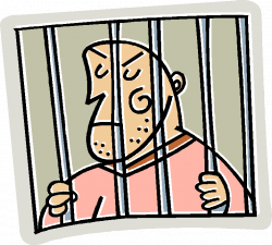 28+ Collection of Criminal In Jail Clipart | High quality, free ...