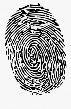 Criminal Clipart Transparent - Fingerprint Transparent ...