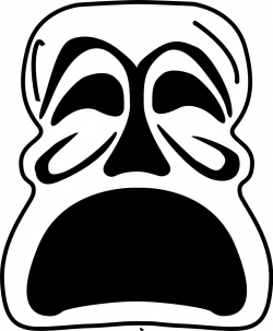 Mask clipart - PinArt | Drama clip art free |, theater masks ...