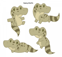 Chibi Broad-snouted Caiman by Daieny on DeviantArt