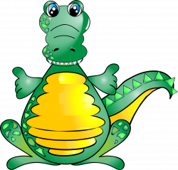 Clipart - Crocodile