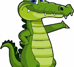 Crocodile Clipart Caiman - Alligator Clip Art - Download ...