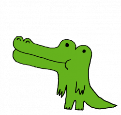 Crocodile Hello Sticker By Studios Sticker for iOS & Android | GIPHY
