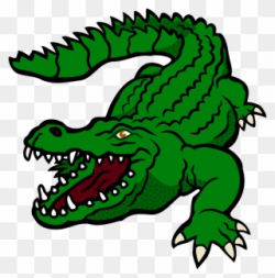 Crocodile Clipart Reptile - Crocodile Clipart - Png Download ...