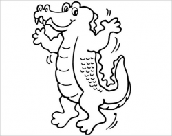 14+ Alligator Templates, Crafts & Colouring Pages | Free ...