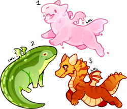 Small Dragon Friend Adopts [CLOSED] by LastNight-Light | Mythical ...