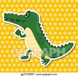 Vector Stock - Crocodile. Clipart Illustration gg75132697 ...