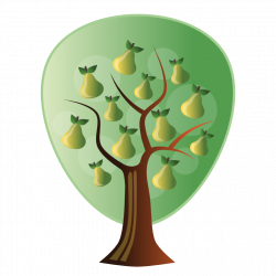 clipartist.net » Clip Art » Abstract Crops Pear Tree Scalable Vector ...
