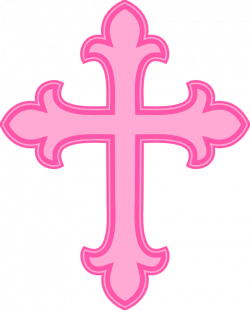 Pink Baptism Cross Clipart - Free Clip Art Images | Cricut Projects ...