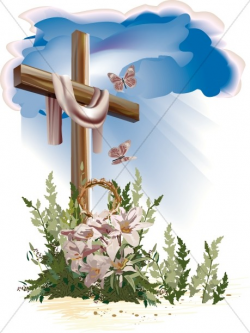 Easter Cross Resurrection Cross | Cross Clipart
