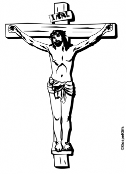 Cross black and white crucifix black and white clipart 2 ...